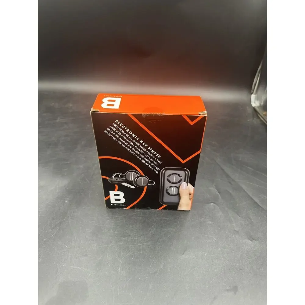 B BLACK SERIES electronic Key Finder 2 Key Fobs &1 Wireless Transmitter